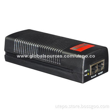 PoE Injector, 100 to 240V AC Voltage, Strong Lighting Protection